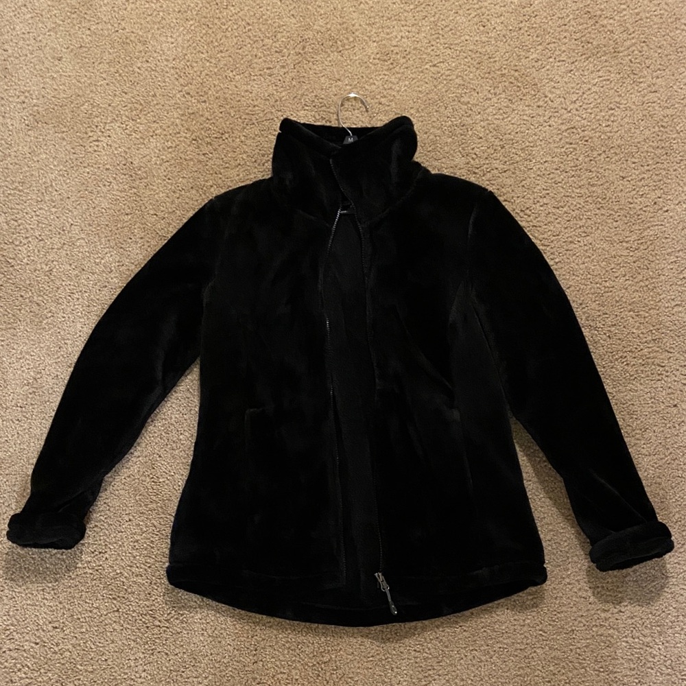 32 Degrees Women's Black Teddy Jacket